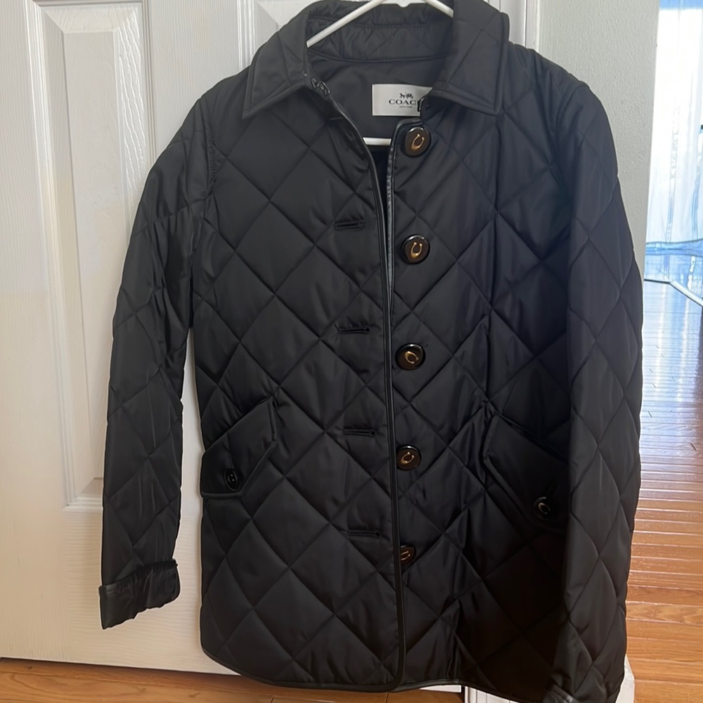 Women’s Coach quilted jacket
